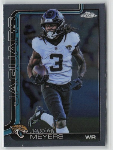2025 Topps Chrome Jakobi Meyers #176 Jacksonville Jaguars