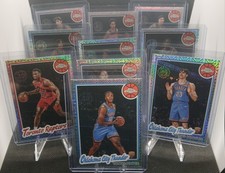 2025-26 TOPPS CHROME BASKETBALL 1980-81 45th MOJO REFRACTOR ROOKIE  - 10 RC LOT 