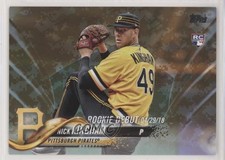 2018 Topps Update Rookie Debut Memorial Day Camo 21/25 Nick Kingham #US9 fm0