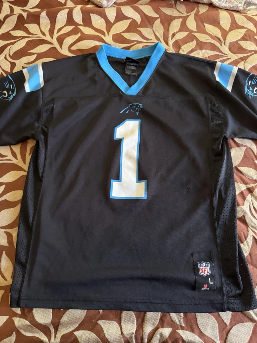 NFLオンフィールドユニフォーム パンサーズ / キャム・ニュートン backend=imagemagick;version=1;