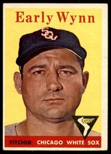 1958 Topps #100 Early Wynn Excellent+ White Sox UER               ID:241128