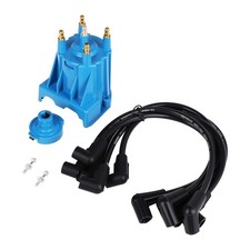 Ignition Tune Up Kit with Distributor Cap and Rotor Spark Plug Wires Set...