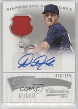 2014 Panini Classics Silver Jerseys 70/299 David Hale #78 Auto 1m8