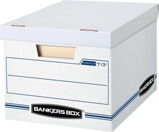 30-Pack Basic Duty File Storage Boxes with Lids, Letter/Legal, Stor, 0071304 