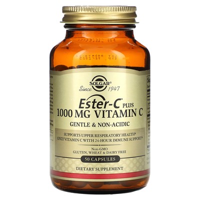 Ester-C Plus, Vitamin C, 1,000 mg, 50 Capsules