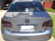 M3 type REAR TRUNK SPOILER Lip BLACK L041 PAINTED for VW Jetta mk5