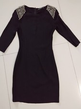 Zara Women's dress, size small, Black whith Rhinestones 
