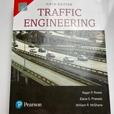 Traffic Engineering Fifth Edition Paperback book by Roess