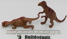 Lot Pachycephalosaurus Dilophosaurus Dinosaur Figure Toy Figurine Jurassic