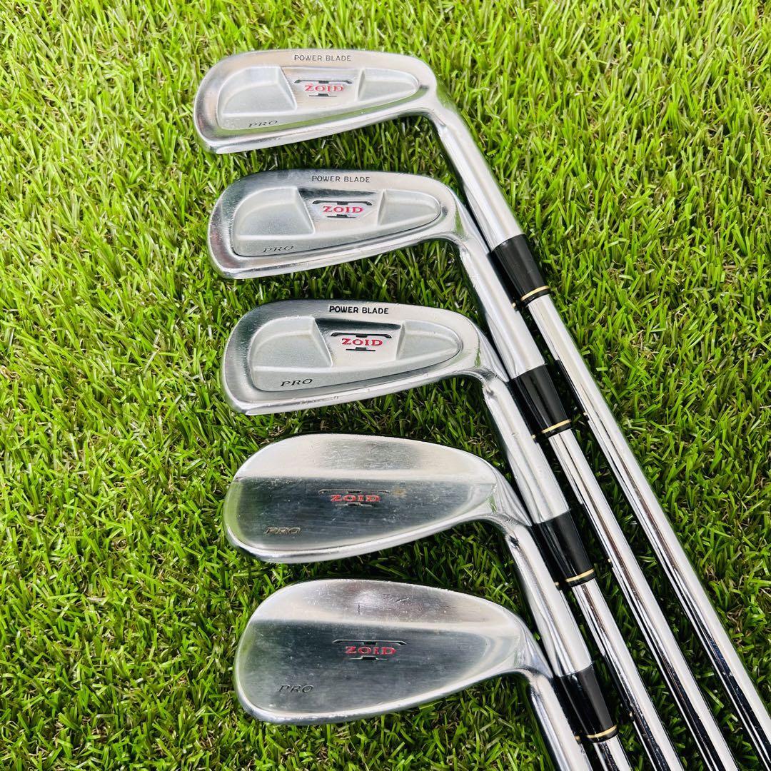 MIZUNO ZOID POWER BLADE PRO アイアンセット 6本 Mizuno T-ZOID Pro Iron Set Golf Club 2-P.F.S 11pcs Original