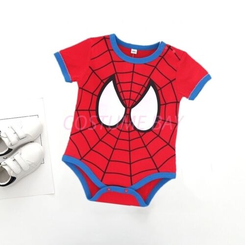 New Baby Boys Olaf Animal Cattoon Costume Bodysuit Outfit Romper Cloth Set Hat - Picture 42 of 66