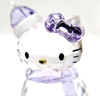 Swarovski Sanrio Hello Kitty Snowman Crystal Figurine 1142949 | eBay