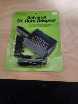 ARCHER UNIVERSAL DC AUTO ADAPTER 270-1560
