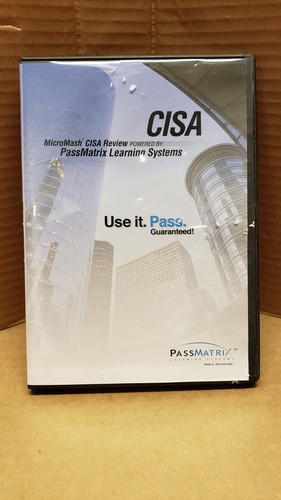 PassMatrix & MicroMash CISA Examination Preparation - 2005 Ed - Picture 3 of 6