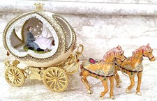 Royal Collection Faberge Ostrich Hand Carved Egg 24k Gold Wedding gift Daughter