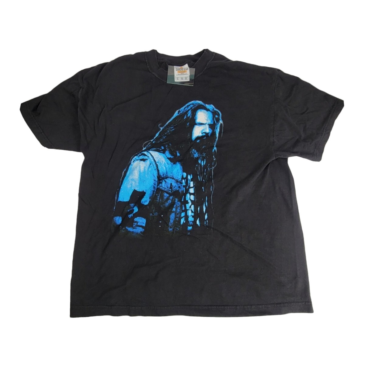 ROB ZOMBIE vintage band tee shirt 墨黒 ROB ZOMBIE vintage band tee shirt 墨黒（Vintage 90's Rob