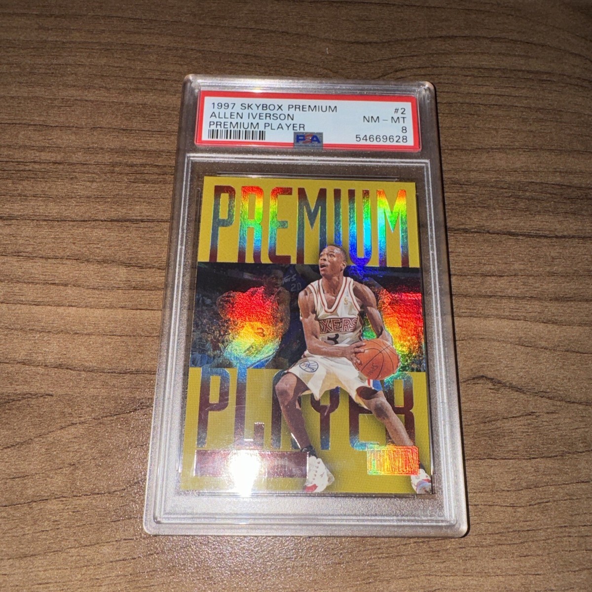 1997-98 Skybox Premium - Premium Player Allen Iverson #2 PP for