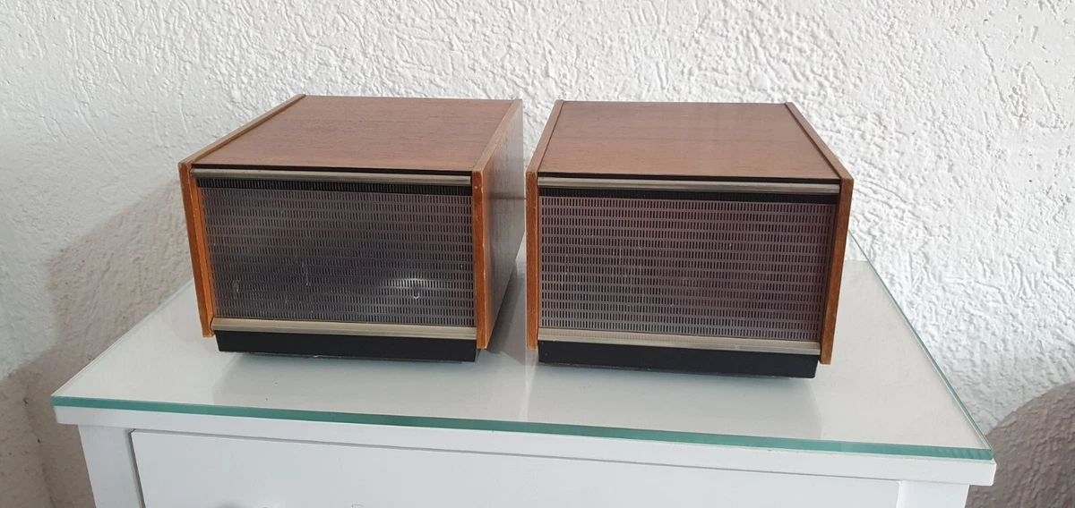 VINTAGE - 2 HP - Enceintes GRUNDIG - HIFI BOX 300 M a - Pour collectionneur