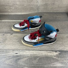 Nike Air Jordan Spiz'ike 317321-070 Kid's Multicolor Lace Up Shoes Size US 5