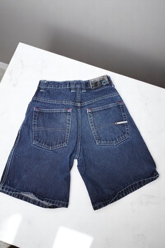 Southpole Denim Shorts | Size 12 | Y2K Baggy Jean Shorts Vintage - Picture 5 of 11