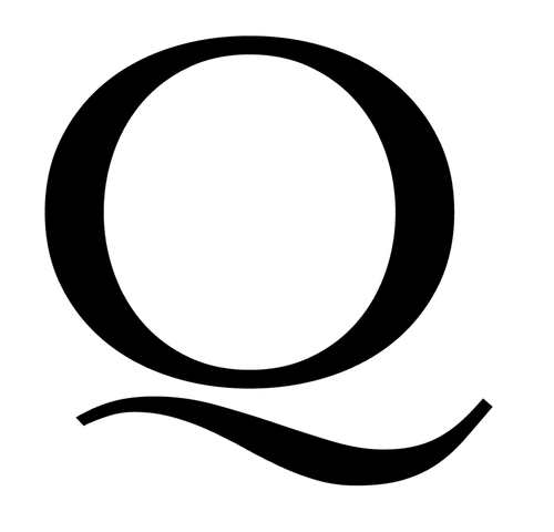 Q Monogram Letter Initial Cochin Font Vinyl Decal Sticker For Home Cup A1788 - Picture 4 of 41