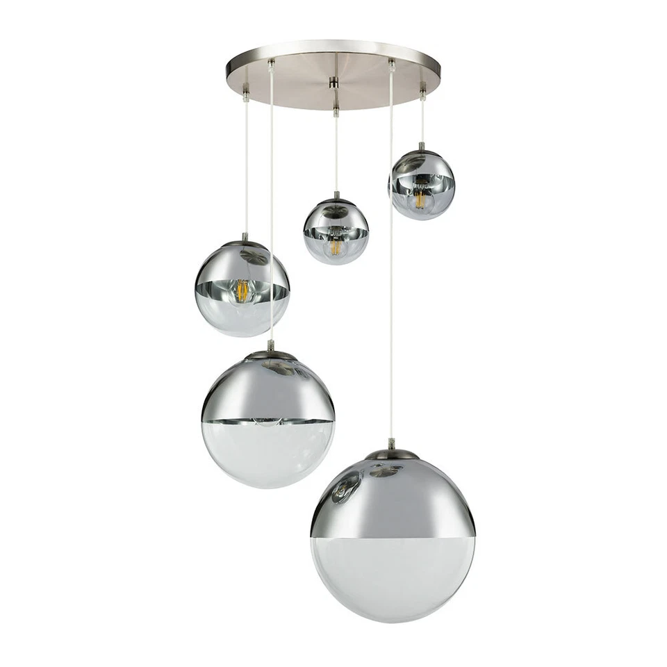 Lampada A Sospensione In Vetro Per Illuminazione Di Camere Da Letto - Immagine 2 di 4