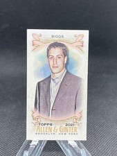 2021 JASON BIGGS Allen & Ginter #212 Mini A&G Back - ACTOR 323