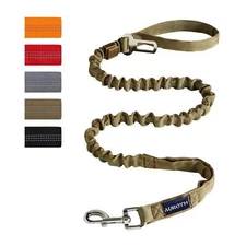 Auroth Dog Leash - Heavy Duty Bungee Tactical & Training Leash 4.5Ft - Army Yell