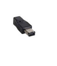 6-pin M to 4-pin F IEEE 1394 FireWire Adapter  