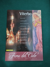 Folder Filatelico Francobolli 2009 Viterbo Fiore del Cielo Macchina Santa Rosa