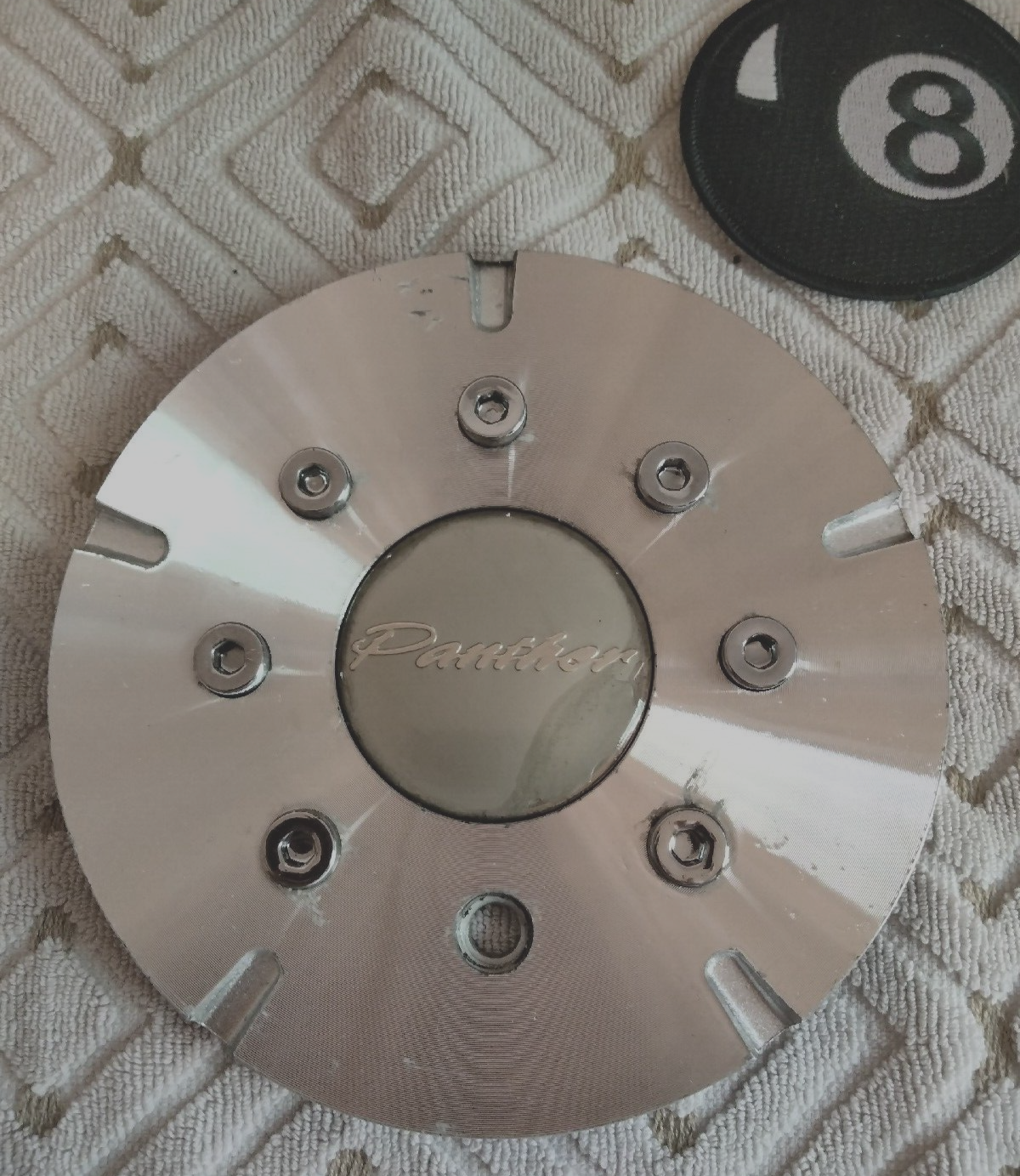 Polished Panther 272M Wheel Center Cap Hub EMR272-CAP3 Fits 13-18