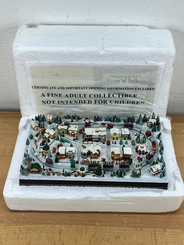 Thomas Kinkade Hawthorne Animated Christmas Parade -Works