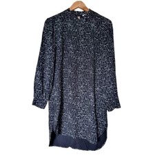 Hush black/white faces dressSz uk 10 - summer - casual-party