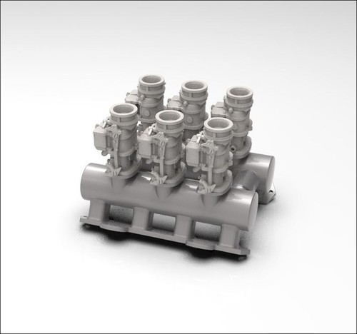 1:25 Crower U-Fab 6x2 early Hemi intake with Stromberg Carbs | eBay