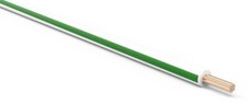 20 AWG Automotive TXL Wire White w/ Green Stripe Various Lengths