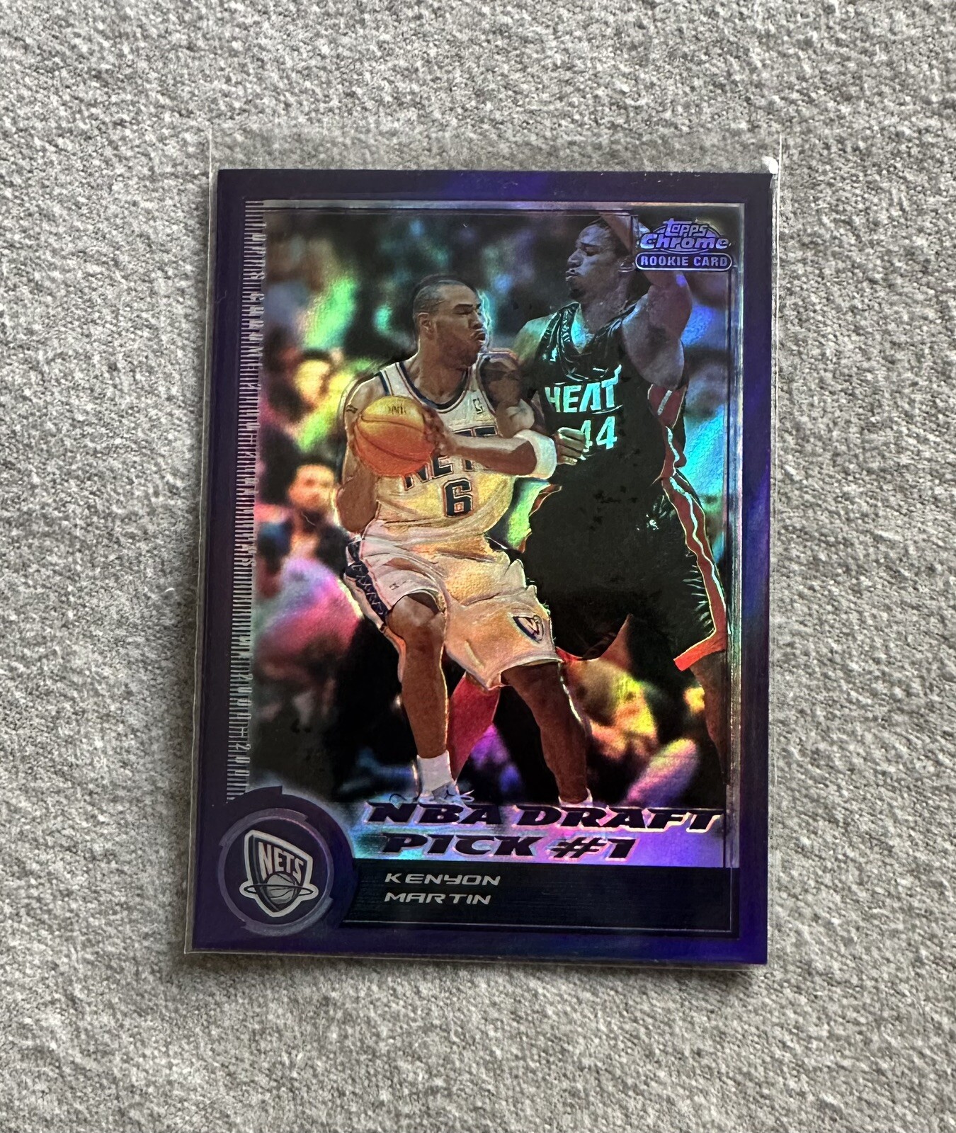 2000-01 Topps Chrome Refractor 24/199  Kenyon Martin #151 Rookie RC RARE NICE