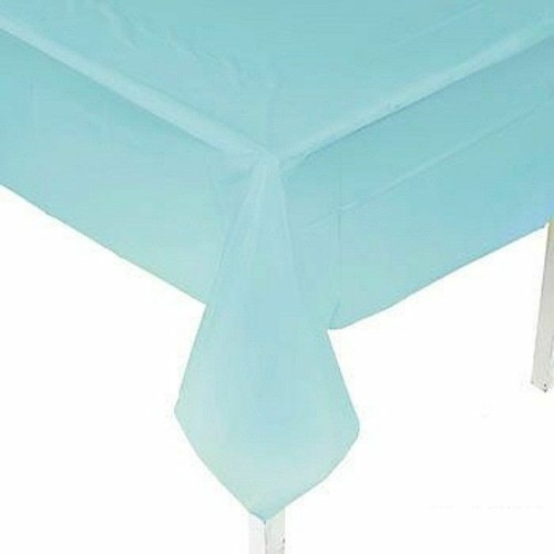 Plastic Table Cloth Colour Rectangle Cover For Wedding Birthday Party 137x274cm - Picture 20 of 21