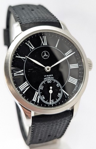 Orologio Mercedes swiss mov mechanical montre stainless steel 40mm car watch - Foto 10 di 12