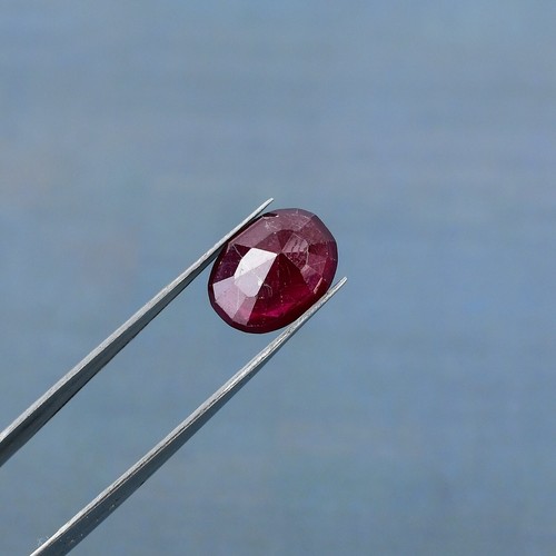 Beautiful Square Ruby 5.30Ct African Ruby, Making Jewelry Ruby stone,100%Natural - Picture 2 of 4