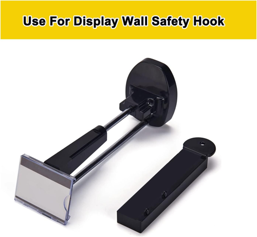 Display Wall Safety Hook Magnetic Tool, N52 Strong Magnet, Slat Wall Security Ho - Afbeelding 4 van 12