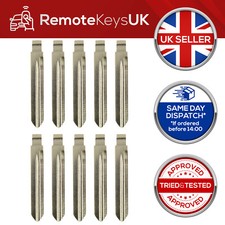 10 x TOY47 Toyota KEYDIY XHORSE VVDI Remote Flip Key Blades