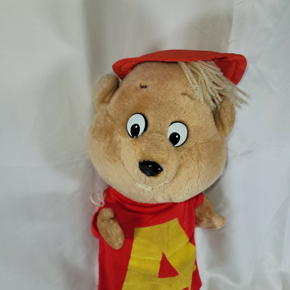 Vintage Alvin Plush Talk Pull String Alvin and the Chipmunks