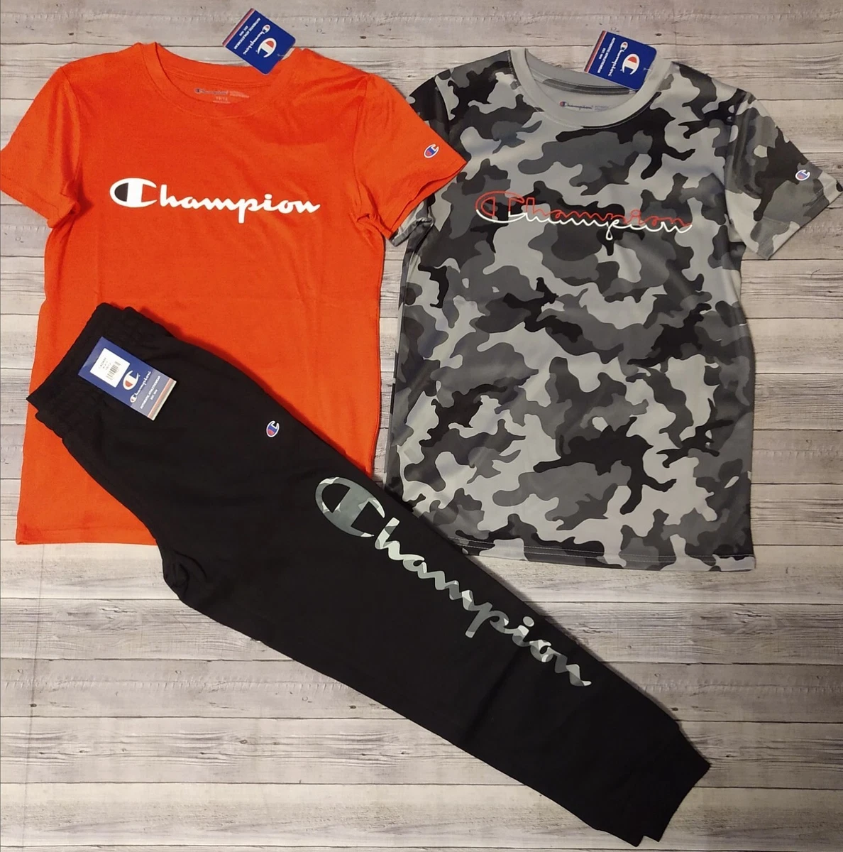 Champion shirt and clearance pants