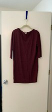Old navy maroon sweater dress xs