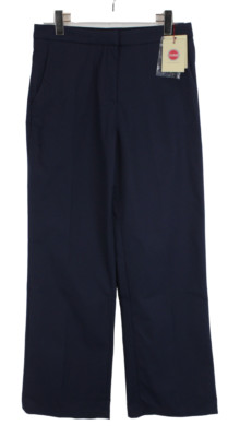 Colmar Hose Damen US 12 Reißverschluss Fly Gerades Bein Dunkelblau