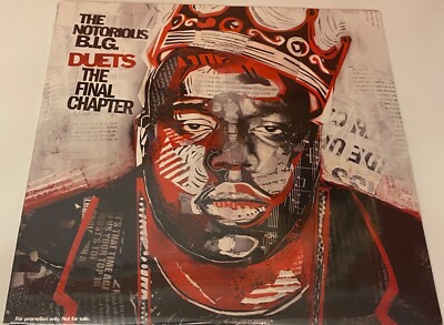 The Notorious B.I.G Duets Final Chapter OG Sealed Promo LP 2Pac Nas Eminem Jay-Z