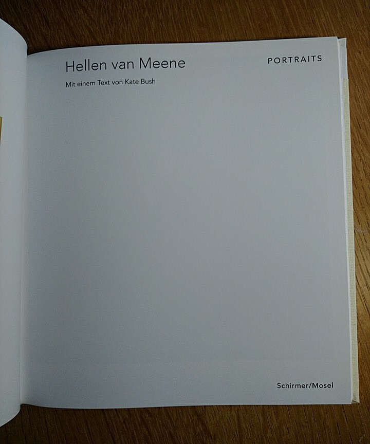 Hellen Van Meene Portraits Schrimer/Mosel Monograph, Kate