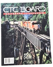 Mar 2002 CTC Board Railroads Illustrated Train Magazine CP Rail on Steel Trestle