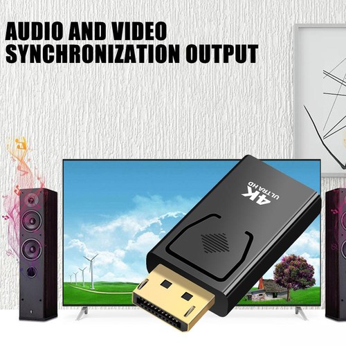 4k Display Port DP Stecker auf HDMI Weibliche Flachadapter Konverter für 1080p - Afbeelding 8 van 14