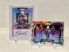 2024 WWE Panini Prizm PAUL ELLERING Mojo Prizm Auto 01/25 & WM40 Prizm 36/40